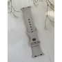 Світло сірий оригінальний браслет ремінець на часи Apple Watch, водостійкий м'який ремінець 38.40.41.42 мм(серія 10)